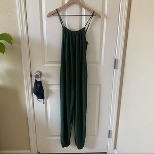 Urban Outfitters Emerald Green Jumpsuit